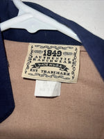 New Women’s 1849 Authentic Ranchwear Blue Tan Western Show Shirt XL #2720 UU-27