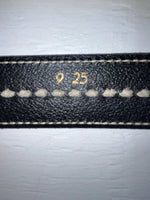 New Blue Genuine Leather Weaved 360 Belt #952 JJ-83