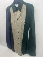 New Men’s Cowboy Threads Multiple Color Long Sleeve Button up Medium B-106