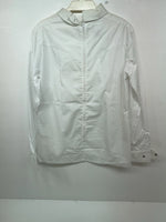 New Women’s White Fenton Long Sleeve Shirt 3B-30