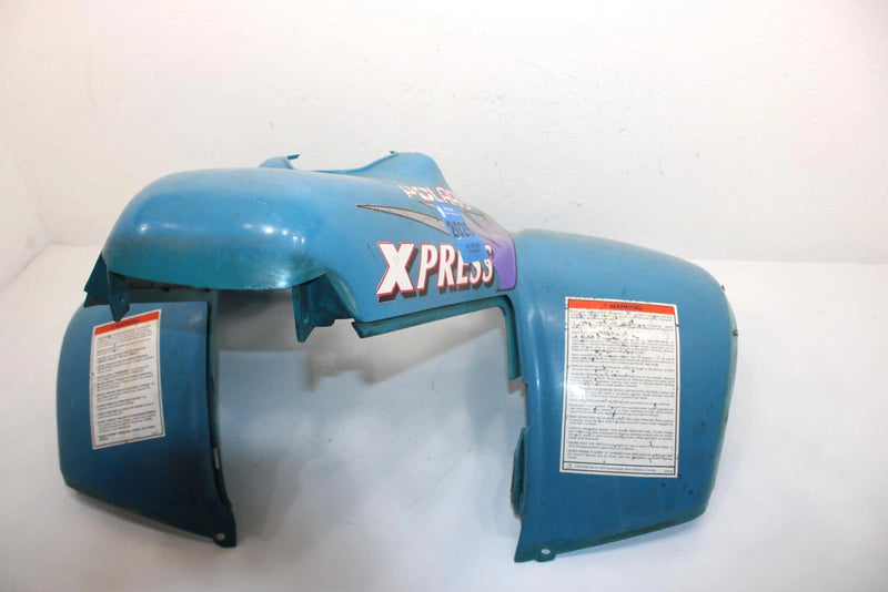 96 Polaris Xpress 400 Oem Front Fender (Blue-Green) 2631739-215 AP28