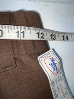 New Vintage Brown Panhandle Slim Polyester Pants #8122 SS-99