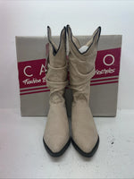 New Women’s Cream Capezio Cowboy Boots. L 509 9 M. 15-62