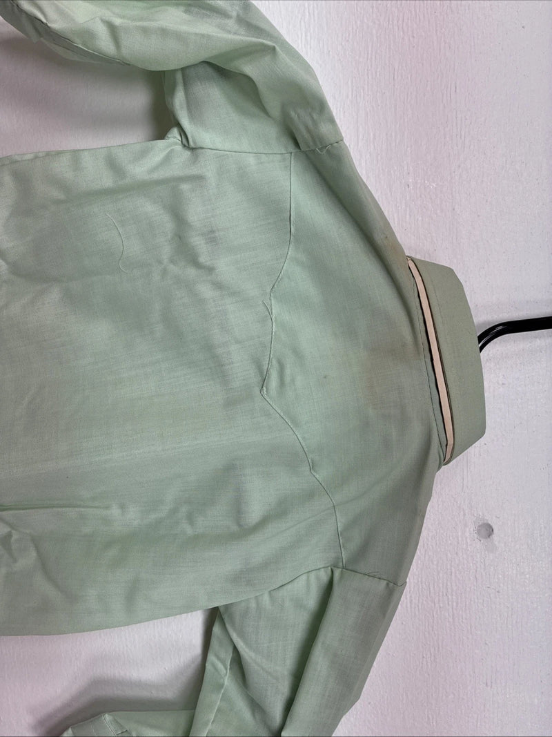 New Kids Karman Green Long Sleeve Pearl Snap Size 1 DD-147
