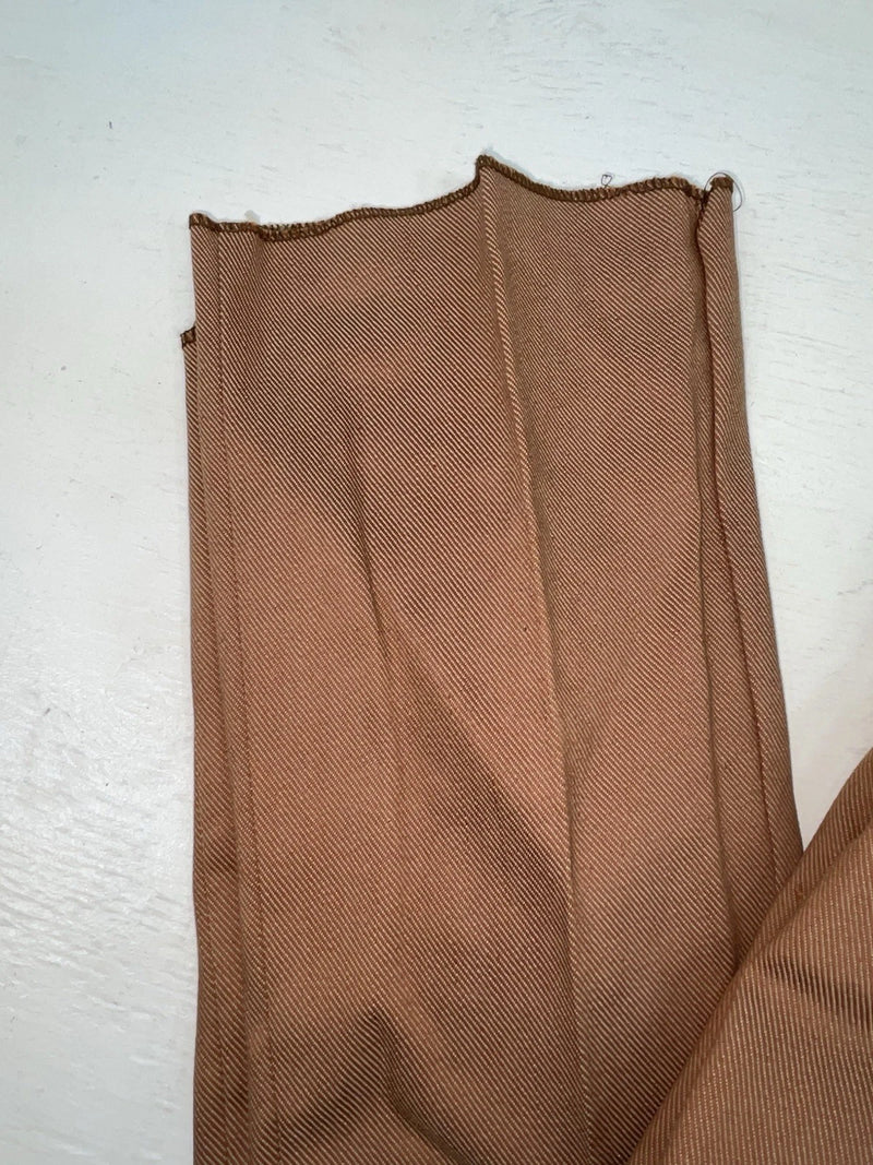 New Vintage Brown Karman Polyester Pants #8405004 3A-104
