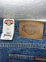 New Women’s Diamond Cut Regular Fit Denim Jeans. 16x34 K-16
