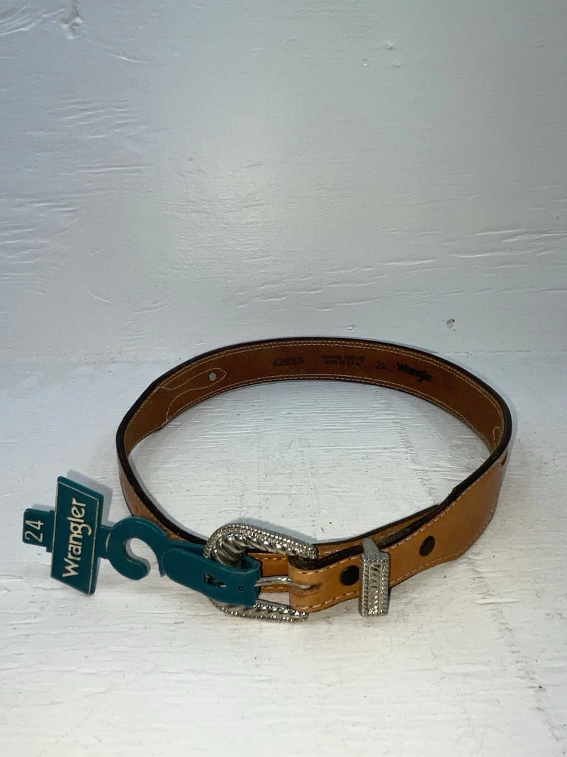 New Red Genuine Leather Wrangler 24” Belt #628004 NN-75