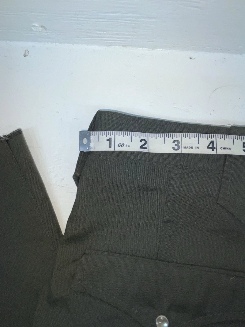 New Vintage Green Dickson Jenkins Polyester Pants #2643 ZZ-33