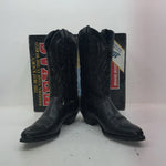 New Women’s Black Texas Brand Cowboy Boots. 4240 10 M. 15-137