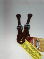 New Tough 1 Brown Leather Spur Straps #78-3643 3C-24