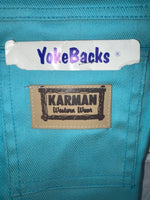 New Vintage Blue Karman Polyester Pants #43204 VV-83