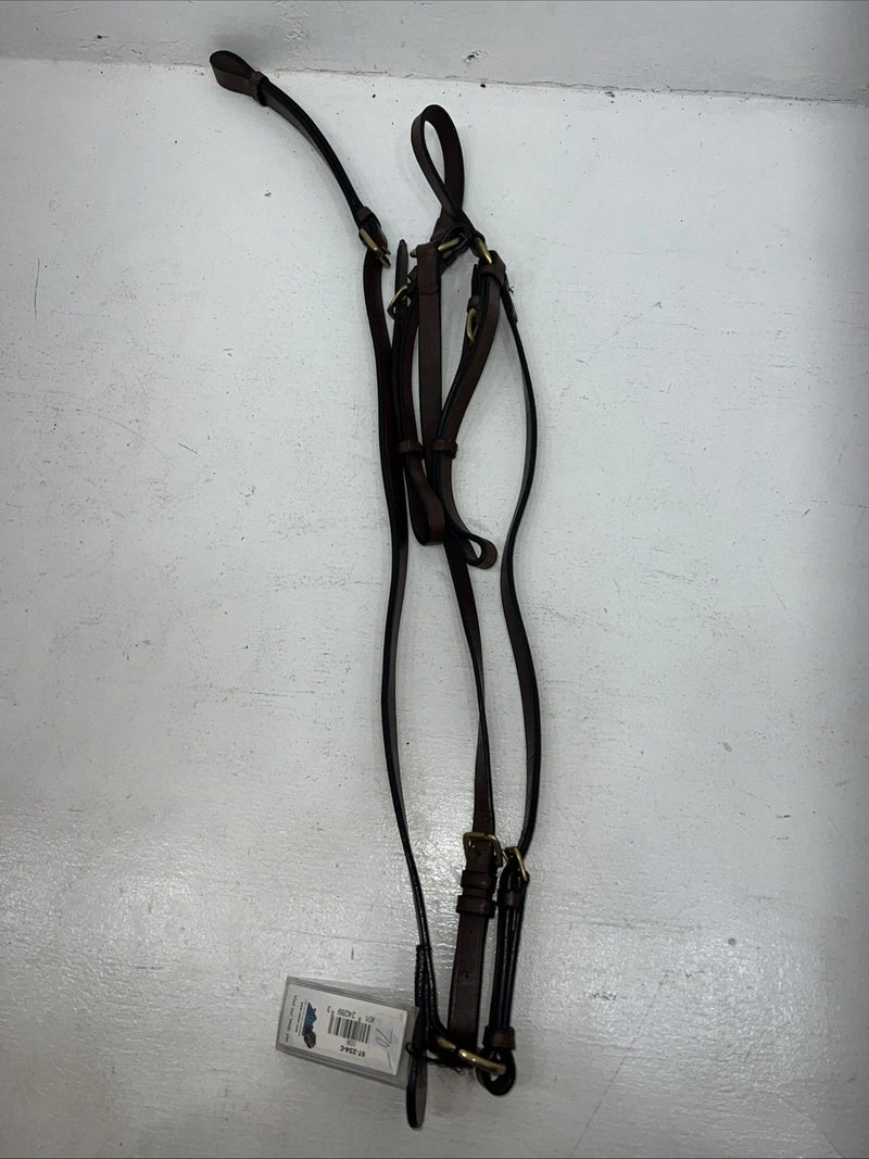 New Brown Leather Classic Cob Martingale #97-234-c BB-43