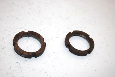 86 Yamaha  Moto 4 Oem Special Shape Nut (Pair) 90179-40419-00 AY46