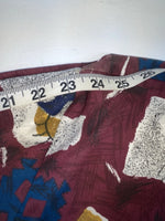 New Men’s Maroon Cowboy Threads Long Sleeve Button Up Shirt M #7904 3B-56