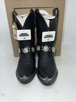 New Children’s Black Smoky Mountain Cowboy Boots. 1083 C 11 R. 24-91