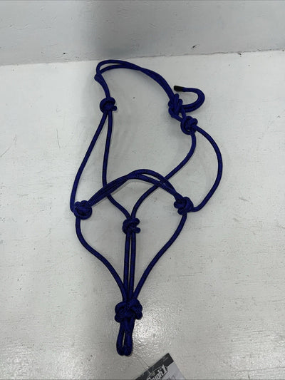 New Tough 1 Purple Poly Rope Tied Halter #50-1000 G-510