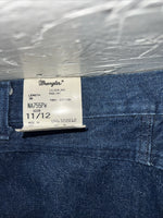 New Women’s Wrangler Silverlake Rawlines Denim Jeans No Pockets . 11/12x36 L-21