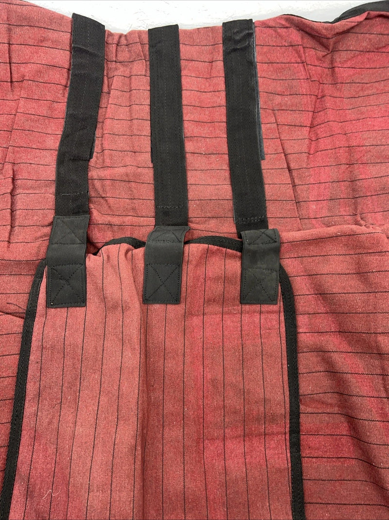 New Tough 1 Red Canvas 72” Belly Wrap Blanket #32-170 LLL-53