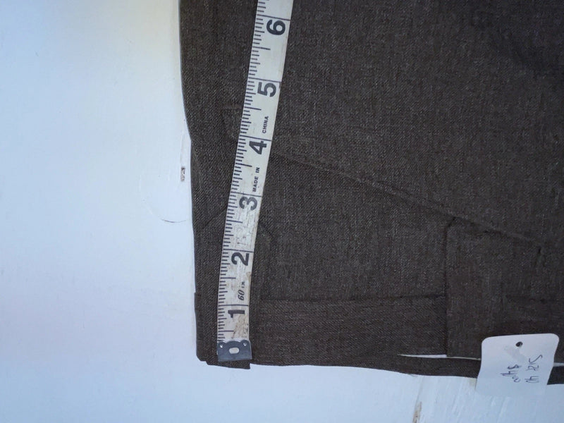 New Vintage Brown Circle S Polyester Pants #CP4776 OO-5