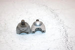 1987 Honda Atc 90a Oem Lower Handlebar Clamp Pair 95014-32100 AH57