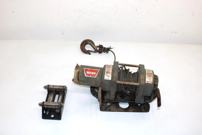 03 Bombardier Quest 650 Oem Winch Mount Set 705000185 AB1