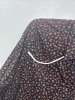 New Women’s Dickson Jenkins Floral Long Sleeve Pearl Snap Size 34 MM-104