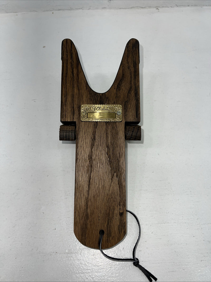 New J.Chisholm Boot Jack Natural Wood C-35
