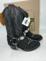 New Children’s Black Smoky Mountain Cowboy Boots. 3283 C. 10 D. 24-45