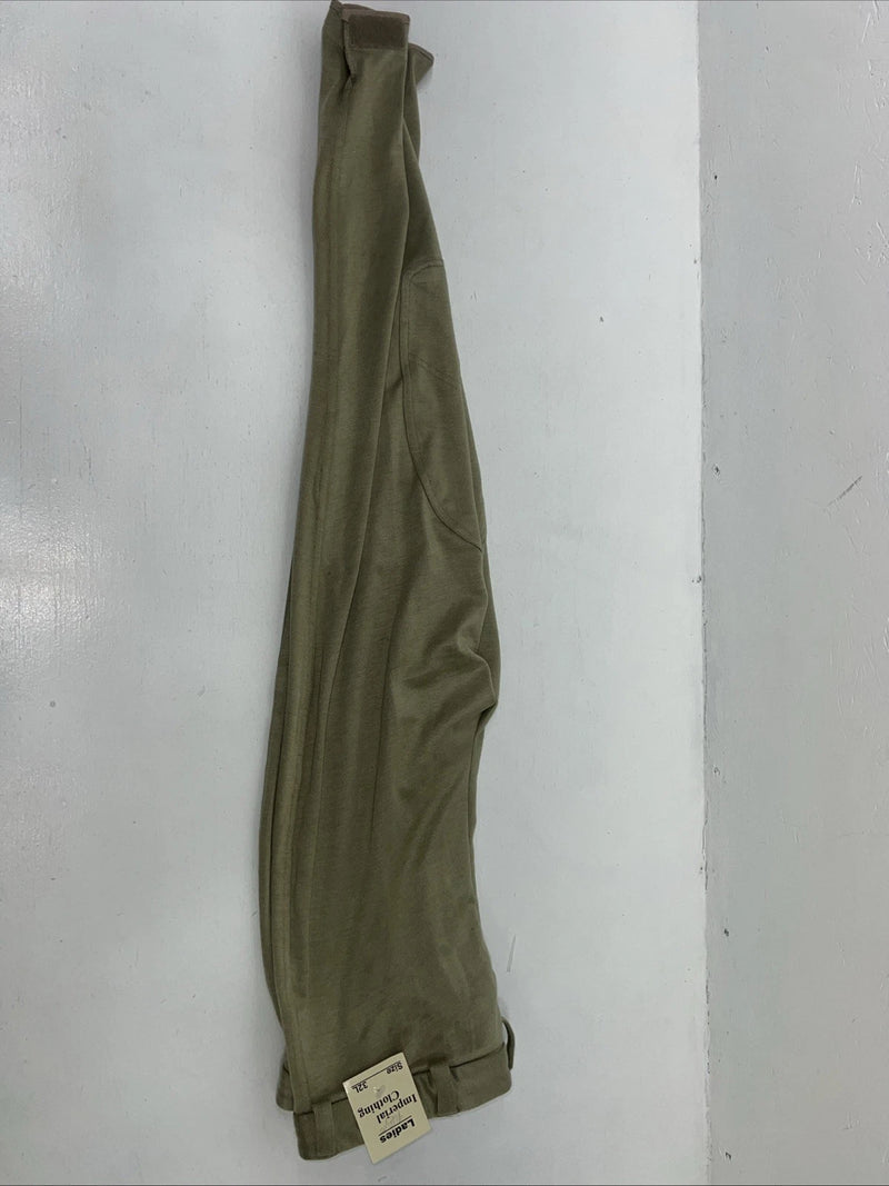 New Women’s Green Imperial Clothing English Pants. 32-L  A-154