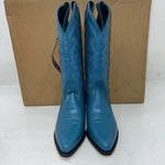New Women’s Blue Capezio Leather Cowboy Boots. SL358 5.5 5 1/2 M. 20-20