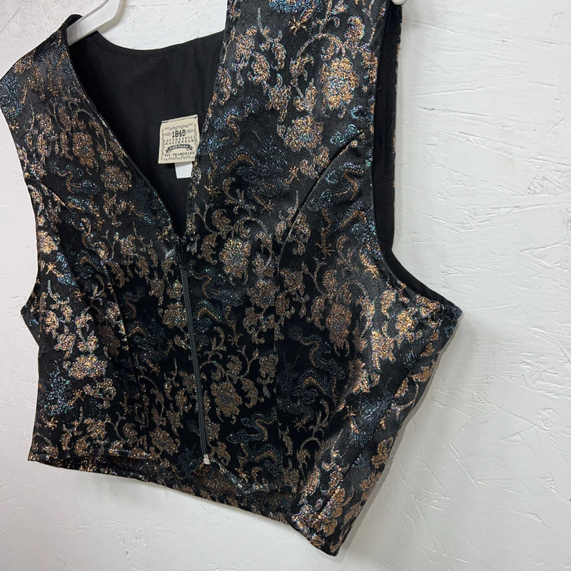 New Women’s 1849 Authentic Ranchwear Multicolor Show Vest XXL #2949 WW-39