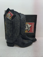 New Men’s Gray Texas Brand Cowboy Boots. 7802 9 D. 4-103