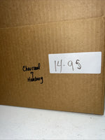 New Women's Charcoal English Riding Hat. 7 M. 12-95