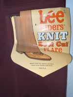 New Vintage Red Lee Polyester Pants #2004061 3A-117