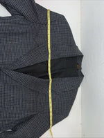 New Men’s Pioneer Wear Blue Plaid Suit Jacket 46 #12504 T-603