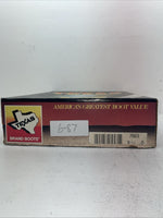 New Men’s Red Texas Brand Cowboy Boots. 7863 9.5 9 1/2 D. 6-87