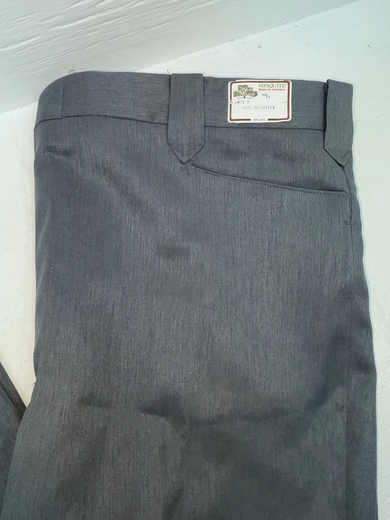 New Vintage Gray Mesquite Polyester Pants #586 ZZ-37