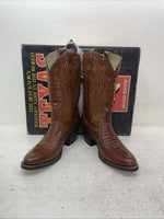 New Men’s Brown Texas Brand Cowboy Boots. 5084 8.5 8 1/2 D. 3-114