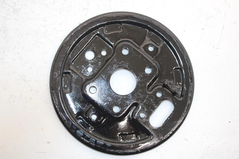 86 Honda Trx250a Oem Front Left Brake Plate 45120-HA8-681 AH30