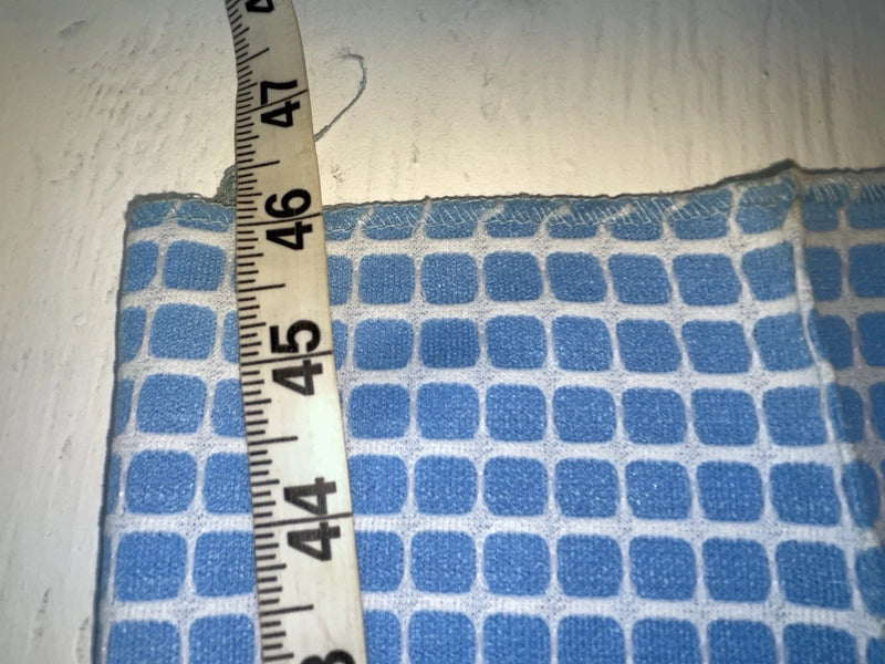 New Vintage Blue Checkered Lee Polyester Pants #2652644 ZZ-46