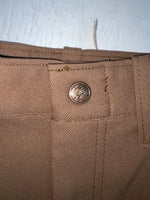 New Vintage Brown Dickson Jenkins Polyester Pants # 5515 3A-52