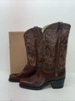 New Men’s Brown Texas Brand Cowboy Boots. M 311 9.5 9 1/2 B. 5-48