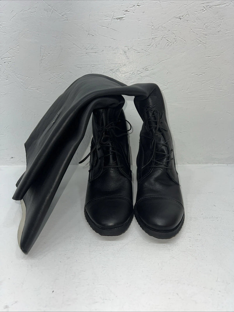 New Women’s Black Emerson English Riding Boots. 51007.5 7 1/2 W. 12-16