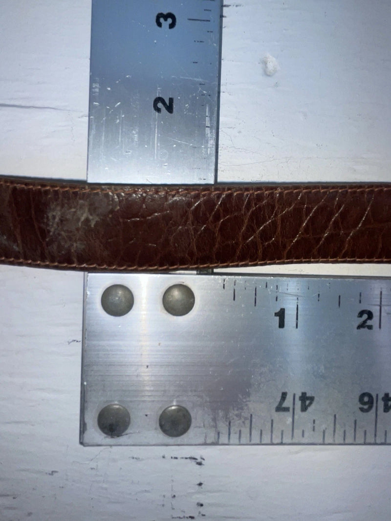 New Brown Genuine Leather Wrangler 28” Belt #4820 JJ-106