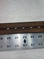 New Brown Genuine Leather HD Xtreme 32” Belt #N2710244 Z-21