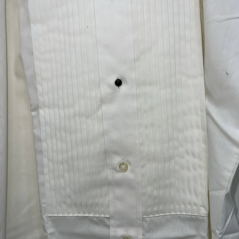 New Men’s Classix Cream Long Sleeve Pearl Snap Small 30/31 B-49