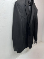 New Men’s Black Circle S Dress Coat 48L #CC1929 WW-55
