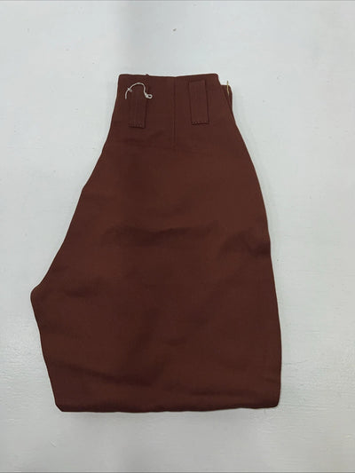 New Women’s Equestrian Equi-stretch Burnt Orange English Breeches. 23 R C-49