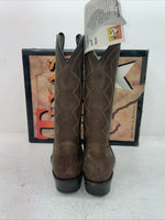 New Men’s Brown Texas Brand Cowboy Boots. 8941 9.5 9 1/2 D. 5-34