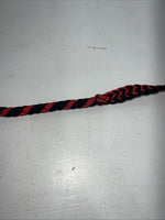 New Tough 1 Red Black Nylon Braided Reins 3/4” X 8” #54-995-106 Y-10
